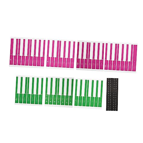 Vaguelly Klavier Tastatur Aufkleber für Anfänger Abnehmbare Notenetiketten für Tasten Unterstützung Beim Klavier Lernen Hochwertiges Langlebiges Vaguelly Klavier Tastatur Aufkleber für Anfänger Abnehmbare Notenetiketten für Tasten Unterstützung Beim Klavier Lernen Hochwertiges Langlebiges von Vaguelly