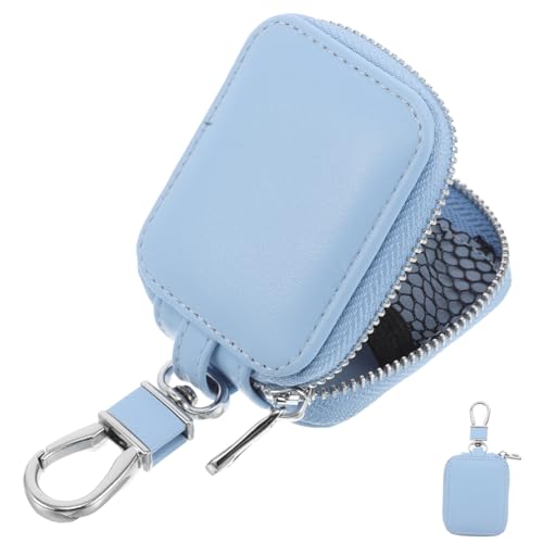 Vaguelly Kopfhörer Fall Quadratisches Ohrhörer-etui, Tragbar Brieftasche Frauen Armband Autoschlüsseletui Aus Leder Auto-fob-Halter Etui Für Ohrstöpsel Auto-fob-Fall Sky-Blue Kunstleder Vaguelly Kopfhörer Fall Quadratisches Ohrhörer-etui, Tragbar Brieftasche Frauen Armband Autoschlüsseletui Aus Leder Auto-fob-Halter Etui Für Ohrstöpsel Auto-fob-Fall Sky-Blue Kunstleder von Vaguelly