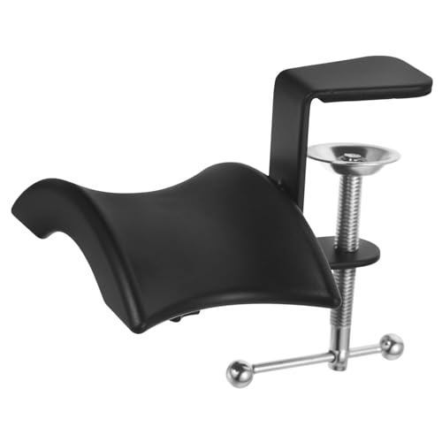 Vaguelly Kopfhörerständer Schreibtisch Kopfhörerhalter Headset-Display-Halter Kopfhörer-tischhalter Stand Gaming-Headset-ständer Kopfhörer-aufhänger Headset-Halter Aluminiumlegierung Black von Vaguelly