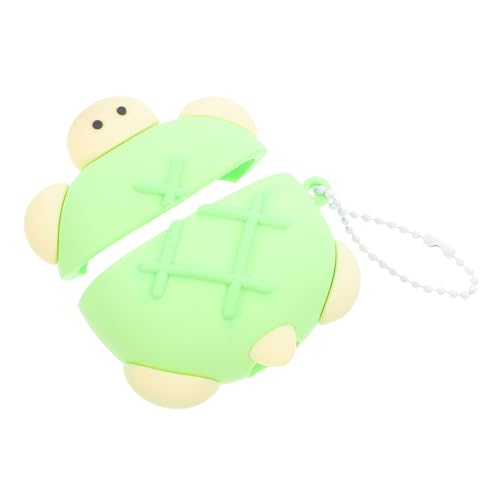 Vaguelly Kopfhörertasche Schutzhülle Aus Silikon Schutzhülle Für Kopfhörer Kopfhörerbeutel Ohrstöpselabdeckungen Cartoon-kopfhörerabdeckung Kopfhörer-zubehör Kopfhörer-hülle Kieselgel Green von Vaguelly