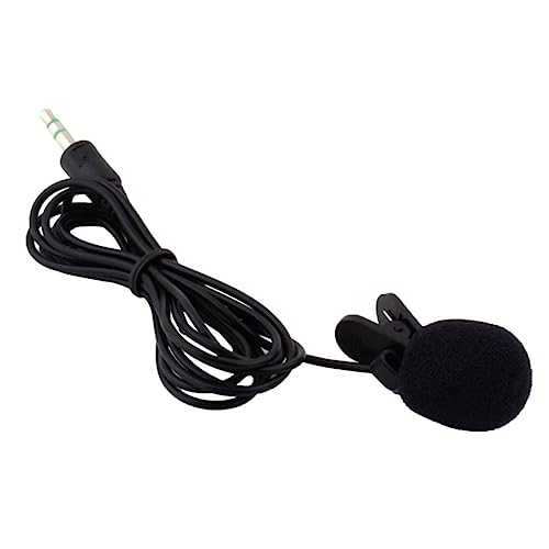 Vaguelly Meerjungfrau-Figur Lautsprecher Lapel Microphone Mikrofon Mini Mikrofon-Revers-Clip Lavalier-Clip-mikrofon Halsband Portable Microphone Tragbarer Sprachverstärker Lavalier von Vaguelly