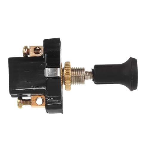Vaguelly Scheinwerfer Schalter Scheinwerferschalter-zugtyp Schalter Ziehen Bot Scheinwerfer-zugschalter Push-pull-schalter Silber Scheinwerferschalter, Zugtyp Universal- Schlüssel Black Abs von Vaguelly