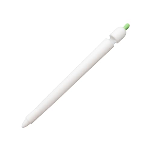 Vaguelly Silikonhülle Für Eingabestift Stifthüllenabdeckung Telefonstifte Tablet-Stift Bleistiftabdeckung Bleistifthülle 2. Generation Buntstift Gießen Bleistift 2 Abdeckung Griff Weiß von Vaguelly