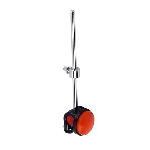Vaguelly Silikonkopf für Schlagzeug Bass Drum Beater Zubehör für Hochwertiges Material und Starker Edelstahlschaft für Verschiedene Musikstile von Vaguelly
