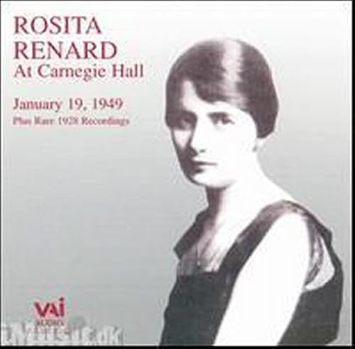 Rosita Renard at Carnegie Hall von Vai (Cms)