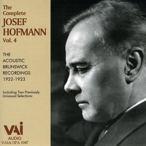 The Complete Josef Hofmann Vol.4 von Vai (Cms)