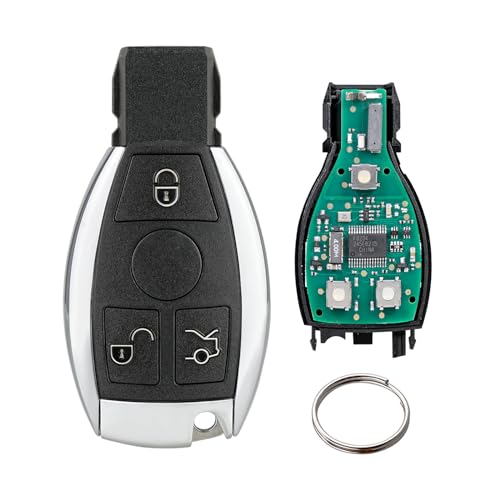 3 Tasten Autoschlüssel Fernbedienung für Mercedes Benz A B C E S G CL GL CLK CLS Class (BGA 433mhz FSK) (3 Tasten) von Vailikey