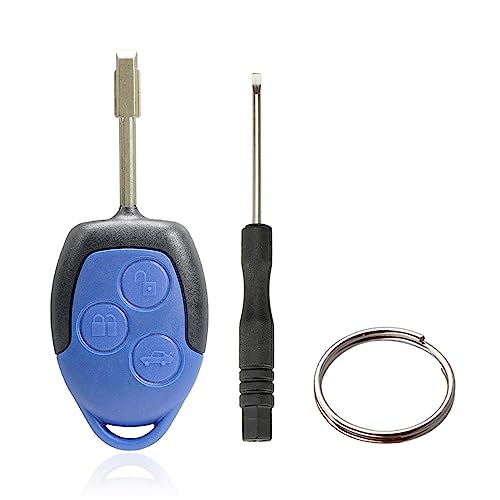 3 Tasten Schlüssel Fernbedienung Gehäuse für Ford Connect Transit Tourneo Mondeo (Keine Batterien) von Vailikey