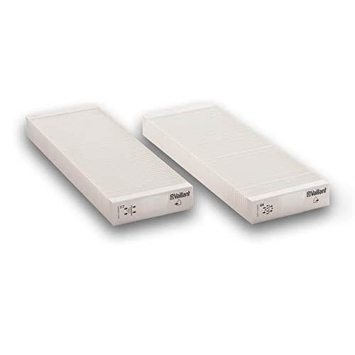 Vaillant Feinfilterset F9 für Wandgeräte, Feinstaubfilter recoVAIR VAR 260/4(E) & 360/4(E), Luftfilter-Set mit Filterklasse F9/G4 für zentrales Lüftungsgerät, 0020180873 von Vaillant