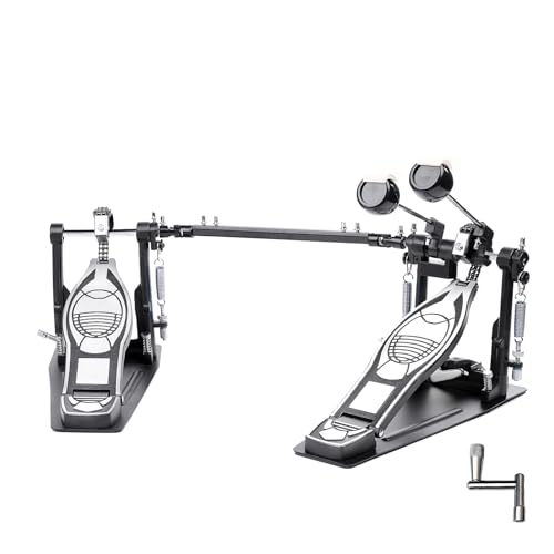 Vaisoeny Fußmaschinen，Double Bass Kick Drum Pedal mit Doppelkette，Doppel Pedal(V-JKC10) von Vaisoeny