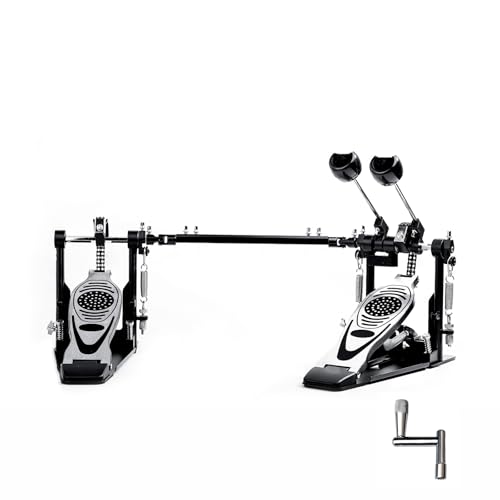 Vaisoeny Fußmaschinen，Double Bass Kick Drum Pedal mit Doppelkette，Doppel Pedal(V-VZ14) von Vaisoeny