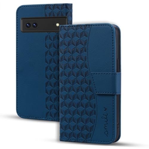 Vaitasy Handyhülle für Google Pixel 7 Hülle Premium PU Leder Magnetverschluss Schutzhülle mit Kartensteckplatz für Google 7 - Blau Vaitasy Handyhülle für Google Pixel 7 Hülle Premium PU Leder Magnetverschluss Schutzhülle mit Kartensteckplatz für Google 7 - Blau von Vaitasy