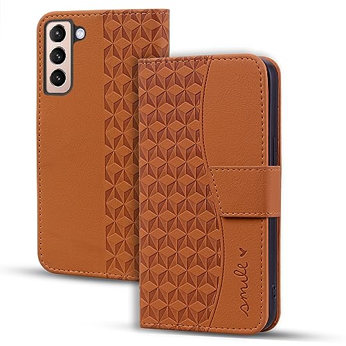 Vaitasy Handyhülle für Samsung Galaxy S22 Plus Hülle Premium PU Leder Magnetverschluss Schutzhülle mit Kartensteckplatz für Galaxy S22 Plus - Braun Vaitasy Handyhülle für Samsung Galaxy S22 Plus Hülle Premium PU Leder Magnetverschluss Schutzhülle mit Kartensteckplatz für Galaxy S22 Plus - Braun von Vaitasy