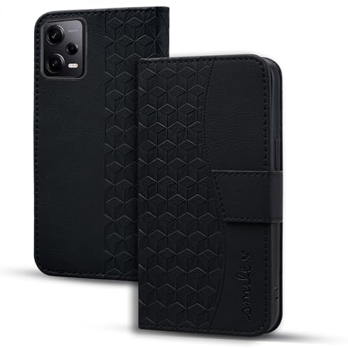 Vaitasy Handyhülle für Xiaomi Redmi Note 12 Pro Plus 5G Hülle Premium PU Leder Magnetverschluss Schutzhülle mit Kartensteckplatz für Redmi Note 12 Explorer - Schwarz Vaitasy Handyhülle für Xiaomi Redmi Note 12 Pro Plus 5G Hülle Premium PU Leder Magnetverschluss Schutzhülle mit Kartensteckplatz für Redmi Note 12 Explorer - Schwarz von Vaitasy