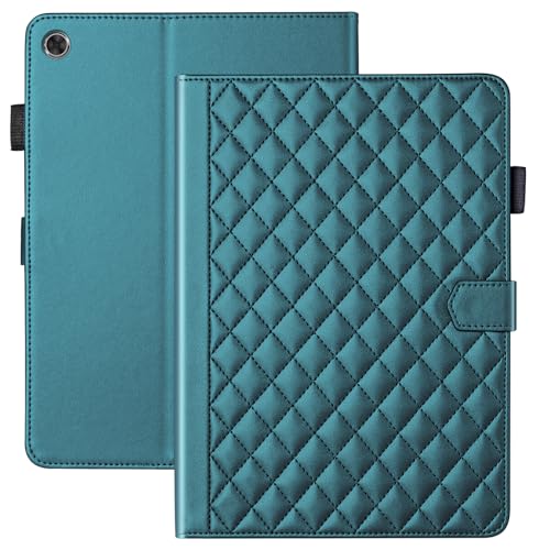 Vaitasy Hülle für Lenovo Tab M10 Plus 3rd Gen 10.6 Zoll 2022 TB-125F/128F Business PU Leder Tablet Schutzhülle für M10 Plus 3rd Gen mit Kartensteckplatz Ständer Grün von Vaitasy