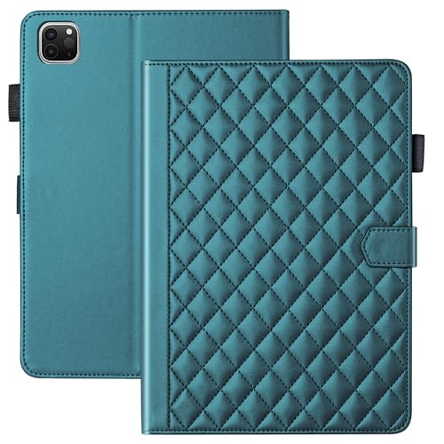 Vaitasy Hülle für iPad Air 11 2025/2024 iPad Pro 11 2021/2020 Business PU Leder Tablet Schutzhülle für iPad Air 5/4 10.9" 2022/2020 mit Kartensteckplatz Ständer Grün von Vaitasy