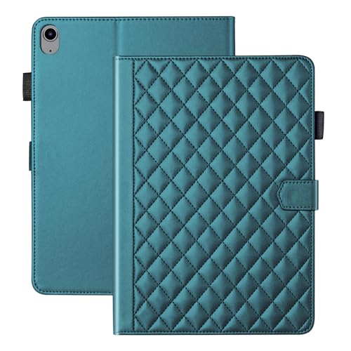 Vaitasy Hülle für iPad Mini 7 (A17 Pro) 2024/ iPad Mini 6 8.3 Zoll Business PU Leder Tablet Schutzhülle für iPad Mini 6 mit Kartensteckplatz Ständer Grün von Vaitasy