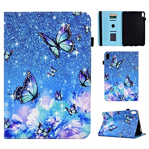 Vaitasy Hülle iPad 2025 A16 11"/ iPad 10 2022 10.9", Smart Magnetisch Hülle mit TPU-Rücken Stoßfest Schutzhülle für iPad 11 2025 - Schmetterling von Vaitasy