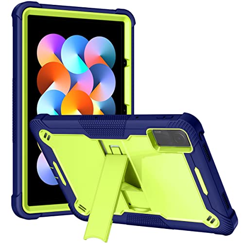 Vakarey für Xiaomi Redmi Pad Hülle 10.61 Zoll,für Redmi Pad Hülle Kinder Stoßfeste,Blau+Grün von Vakarey