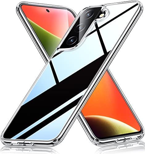 Vakoo für Samsung Galaxy S22 Hülle, Vergilbungsfrei Transparente Handyhülle Schutzhülle - Durchsichtig von Vakoo
