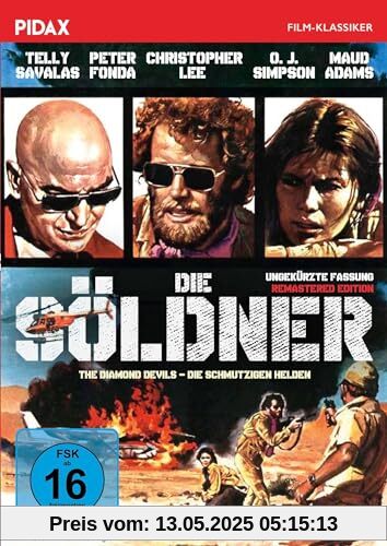 Die Söldner (The Diamond Devils - Die schmutzigen Helden) - Remastered Edition / Abenteuerfilm mit absoluter Starbesetzung (Pidax Film-Klassiker) von Val Guest