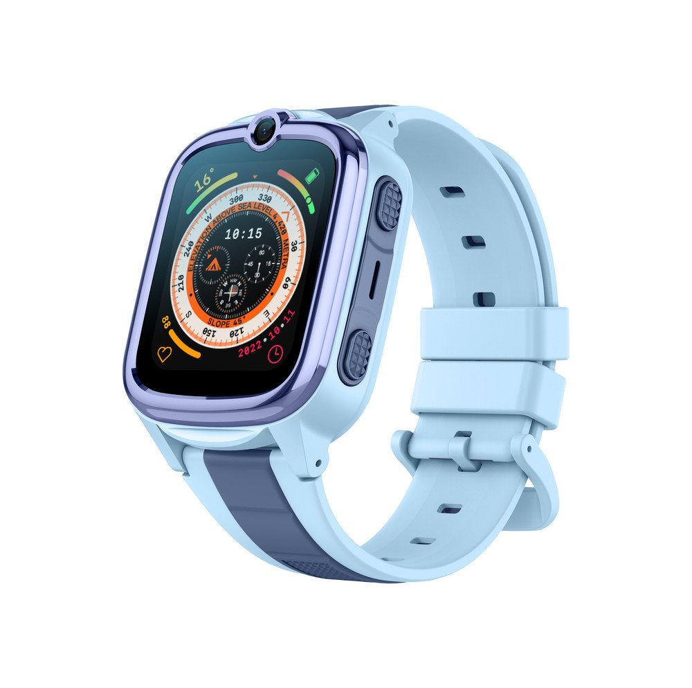 Valdus GPS-Tracker Zwei-Wege-Anrufe, SOS WLAN IPX7 wasserdicht Telefon Kinder Smartwatch (3,8 cm/1,5 Zoll, 4G), Mit GPS, SOS und umfassenden Kommunikationsfunktionen für Alltag von Valdus