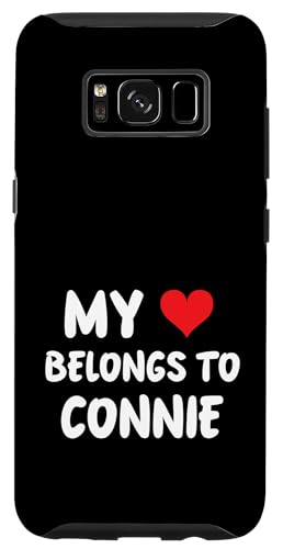 Hülle für Galaxy S8 Connie - Mein Herz gehört Connie - Liebe von Valentine Anniversary Apparel for Men Women by RJ