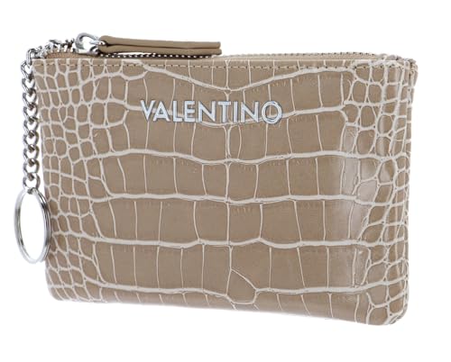 Conscious RE Valentino Fogli Tasche mit Reißverschluss, Beige, Einheitsgröße für Damen von Valentino