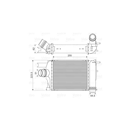 Valeo Turbokühler Ladeluftkühler 818609 von Valeo