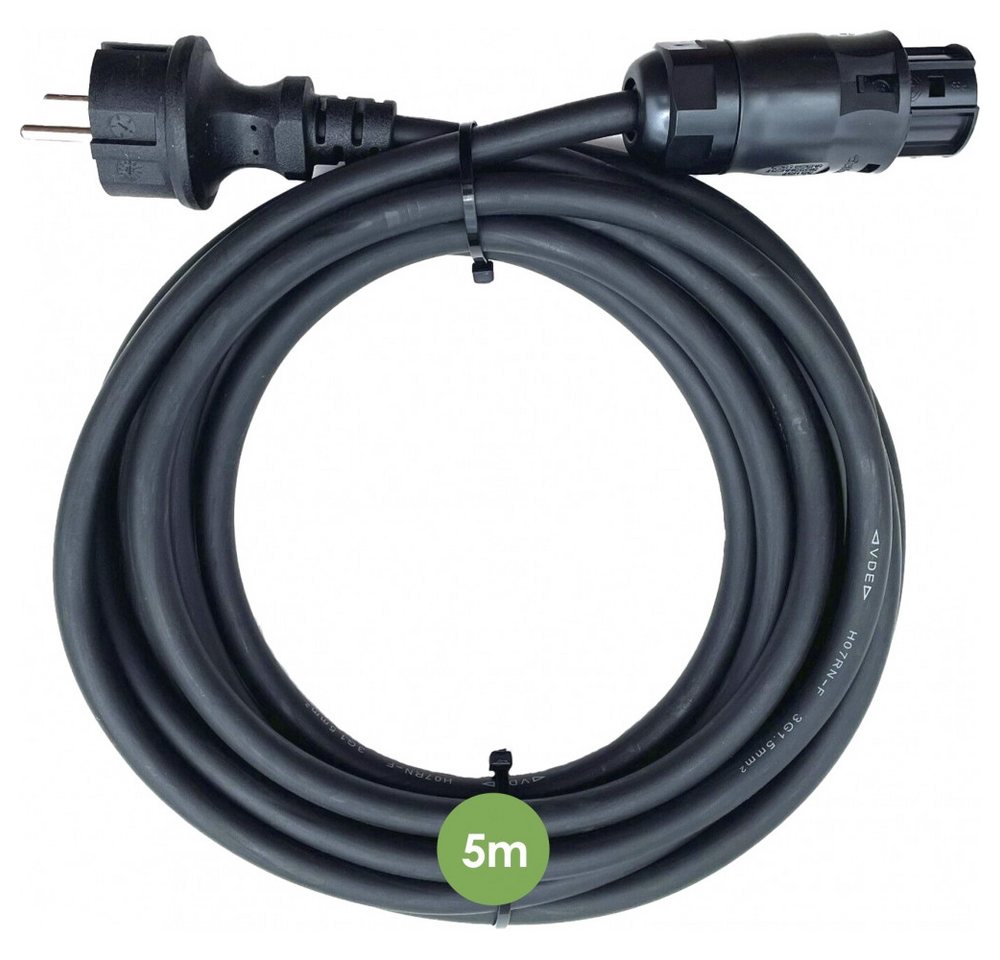 Valeo VALE Betteri Schutzkontakt-Kabel 5m für Balkonkraftwerke. Elektro-Kabel, Schutzkontakt, Kabel, CO2-neutraler Versand Valeo VALE Betteri Schutzkontakt-Kabel 5m für Balkonkraftwerke. Elektro-Kabel, Schutzkontakt, Kabel, CO2-neutraler Versand von Valeo