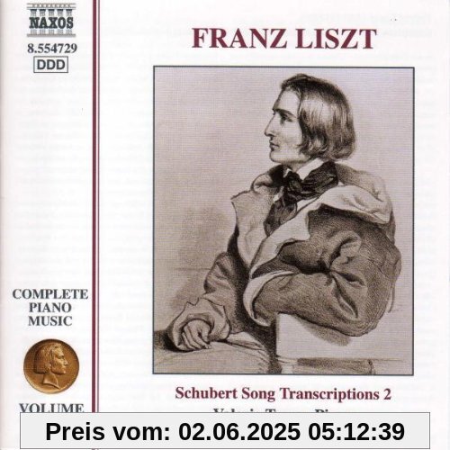 Die Klavierwerke Vol. 17 (Schubert-Lieder-Transkriptionen Vol. 2) von Valerie Tryon