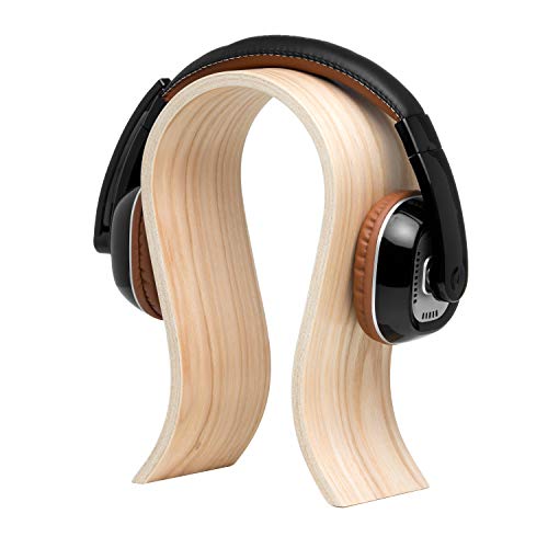 Valiai Kopfhörer Ständer aus Holz, Minimalistisches Stilvolles Detail für Ihren Schreibtisch, Ideale Headset Halterung - Geschenk für Ehemann, Freund von Valiai