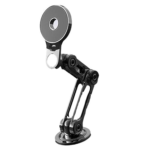 VALINK Metall Magnetische Auto Handyhalterung, Auto Magnetische Telefonhalterung, Rotation Faltbare Auto Telefonhalterung, Universal Auto Telefonhalterung Schwarz von Valink