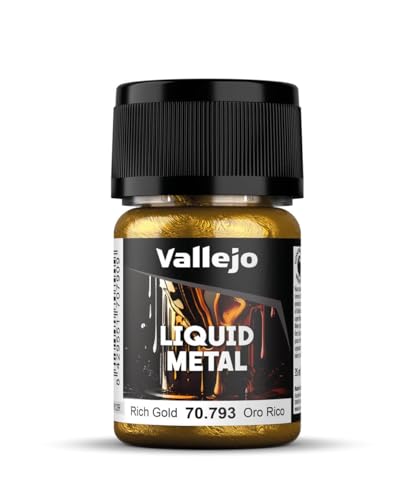 AV Vallejo (Modell Color – Rich Gold (Metals 35 ml) von Vallejo