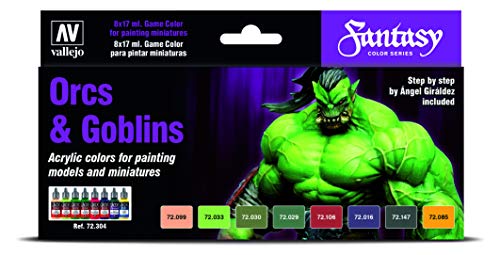 AV Vallejo (Spiel Farbe – Set – Orks & Goblins AV Vallejo (Spiel Farbe – Set – Orks & Goblins von Vallejo