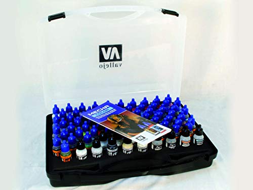 Trumpeter 769990 "Mecha Color Farbkoffer Modellbausatz von Vallejo