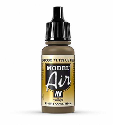 Vallejo (Modell Air 17 ml Farbe US Field Drab Vallejo (Modell Air 17 ml Farbe US Field Drab von Vallejo