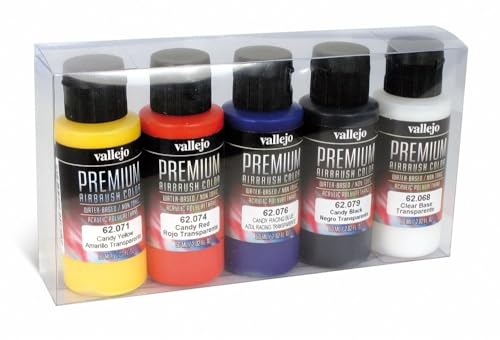 Vallejo 062104 - Farbset, Candy-Farben, 5 x 60 ml Vallejo 062104 - Farbset, Candy-Farben, 5 x 60 ml von Vallejo