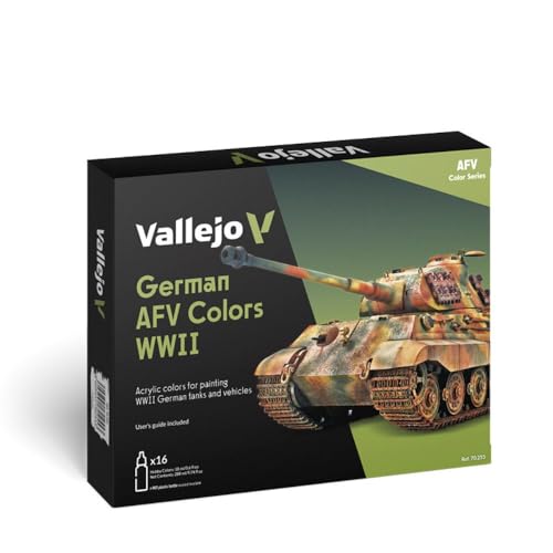 Vallejo 070107 - Farbset, Deutsche Farben, WWII, 16 x 17 ml bunt Vallejo 070107 - Farbset, Deutsche Farben, WWII, 16 x 17 ml bunt von Vallejo