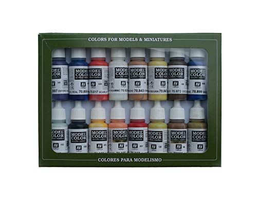 Vallejo 070147 Farbset, Amerikanische Kolonialzeit, 16x17 ml Vallejo 070147 Farbset, Amerikanische Kolonialzeit, 16x17 ml von Vallejo