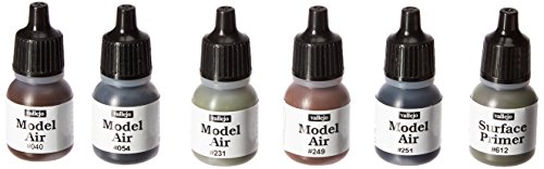 Vallejo 078413 Farbset, Nato Tarnung, 6x8 ml Vallejo 078413 Farbset, Nato Tarnung, 6x8 ml von Vallejo