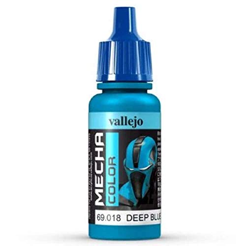 Vallejo 17 ml AV Mecha Color Acryl-Airbrush-Farbe – Off- dunkelblau von Vallejo