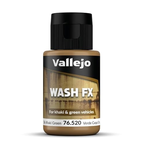 Vallejo 35 ml, Wash-Farbe für Modellbau Dark Khaki Green Vallejo 35 ml, Wash-Farbe für Modellbau Dark Khaki Green von Vallejo