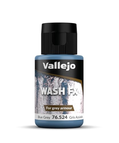 Vallejo 35 ml, Wash-Farbe für Modellbau blau/grau von Vallejo