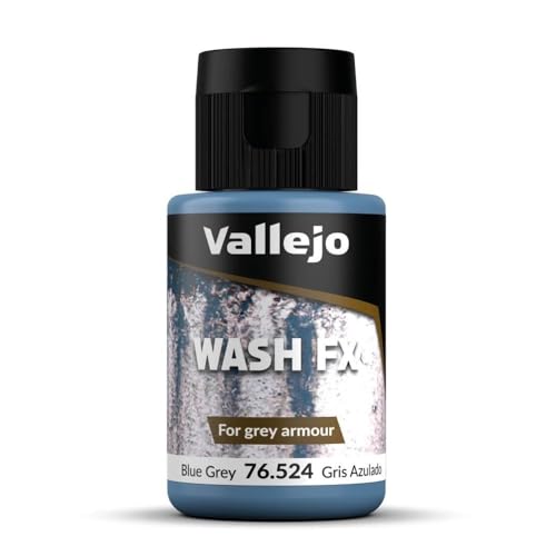 Vallejo 35 ml, Wash-Farbe für Modellbau blau/grau von Vallejo