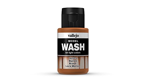 Vallejo 35 ml, Wash-Farbe für Modellbau braun von Vallejo