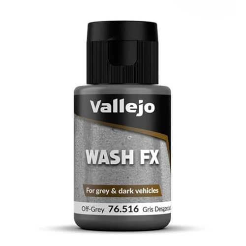 Vallejo 35 ml, Wash-Farbe für Modellbau grau von Vallejo