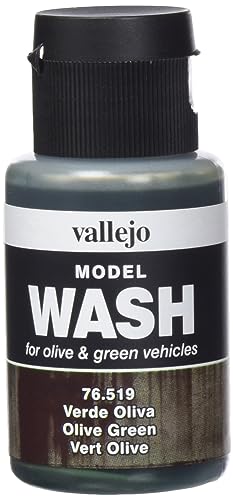 Vallejo 35 ml, Wash-Farbe für Modellbau olivgrün von Vallejo