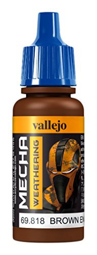 Vallejo AV Mecha Acryl-Farbe für Airbrush, 17 ml Matt Brown Vallejo AV Mecha Acryl-Farbe für Airbrush, 17 ml Matt Brown von Vallejo