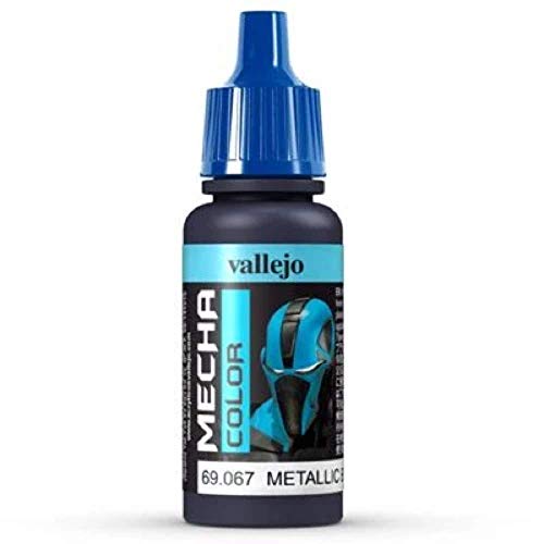 Vallejo AV Mecha Acryl-Farbe für Airbrush, 17 ml blaumetallic von Vallejo